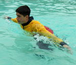 TRAINING, WADING, LOWER BODY
Wading forward builds lower body strength 13